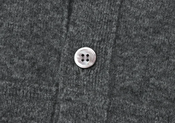 COMME des GARCONS Wool Folded Short Knit Cardigan K-165139_007