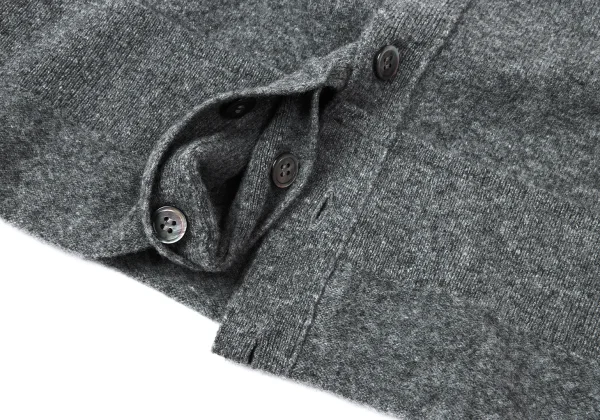 COMME des GARCONS Wool Folded Short Knit Cardigan K-165139_008