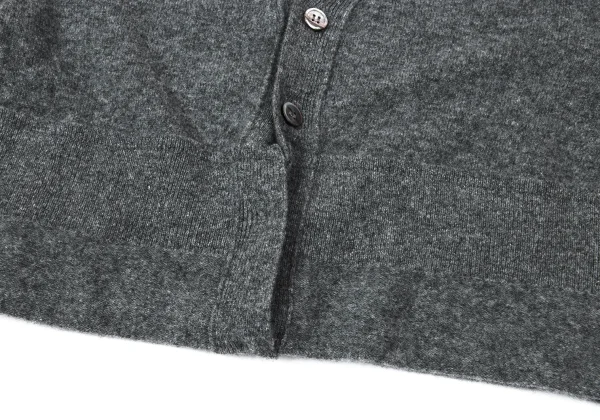 COMME des GARCONS Wool Folded Short Knit Cardigan K-165139_009