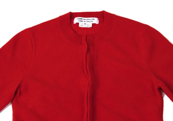コムコム コムデギャルソンCOMME des GARCONS ウールクルーネック