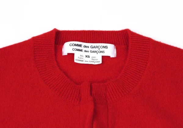COMME des GARCONS Wool Crew-neck Knit Cardigan K-165140_004