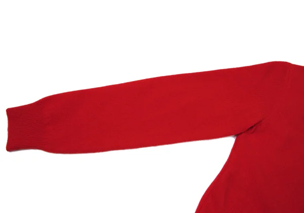 COMME des GARCONS Wool Crew-neck Knit Cardigan K-165140_006