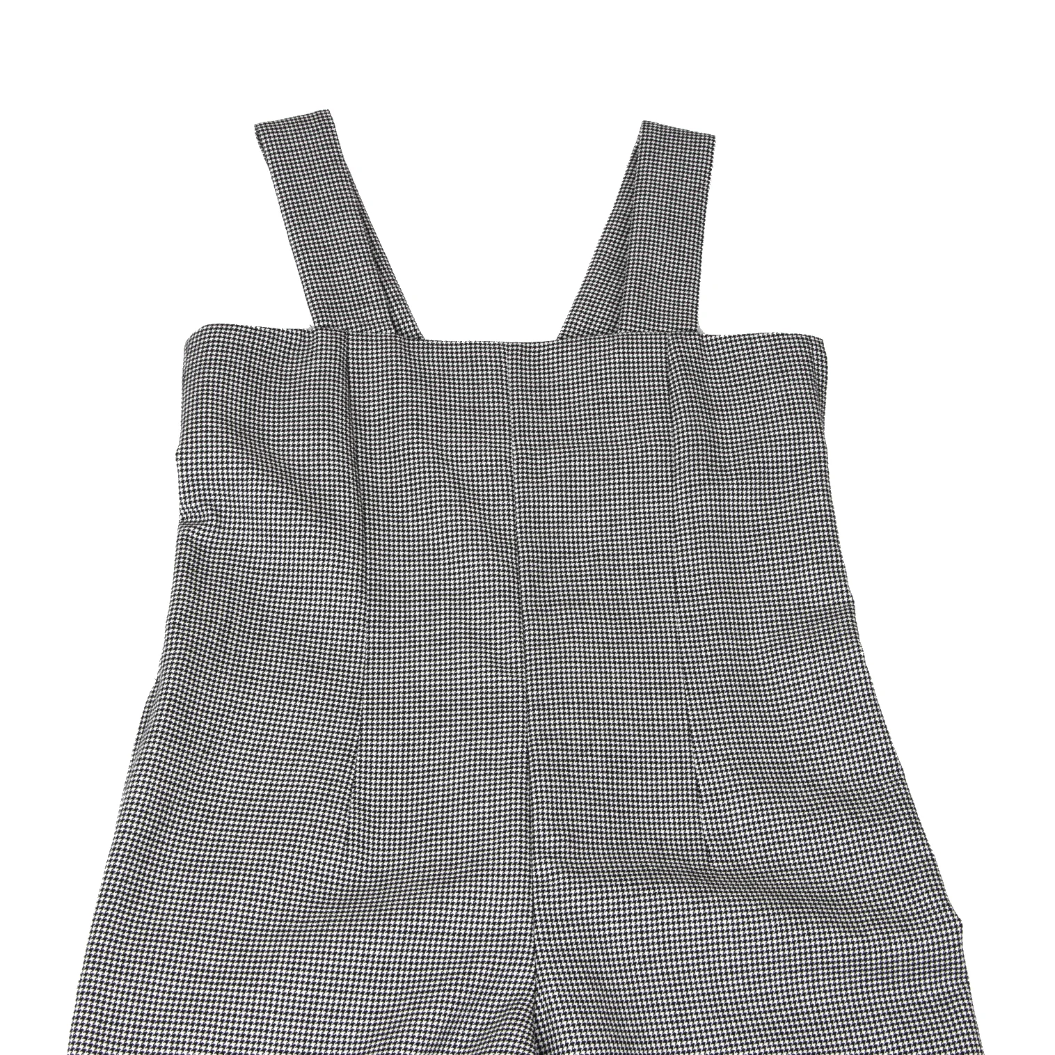 comme des garcons コムコム 2022ss サロペット コムコム コムデギャルソンCOMME des GARCONS ウールハウンドトゥース