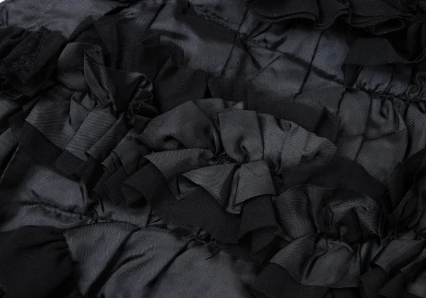 COMME des GARCONS Frill Design Glitter Striped Jacket K-165143_011