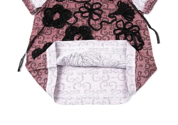 tricot COMME des GARCONS Floral Tapping Inside-out T-shirt K-165148_008