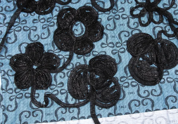 tricot COMME des GARCONS Floral Tapping Inside-out T-shirt K-165149_007