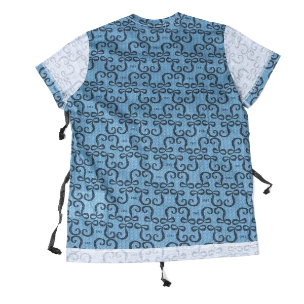 tricot COMME des GARCONS Floral Tapping Inside-out T-shirt K-165149_009