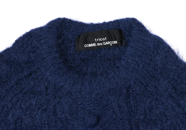 tricot COMME des GARCONS Alpaca Blend Design Weave Knit Seater K-165150_004