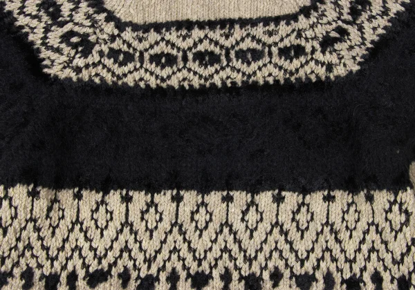 tricot COMME des GARCONS Wool Blend Nordic Knit Sweater K-165151_011
