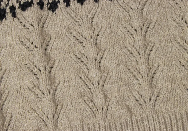 tricot COMME des GARCONS Wool Blend Nordic Knit Sweater K-165151_012