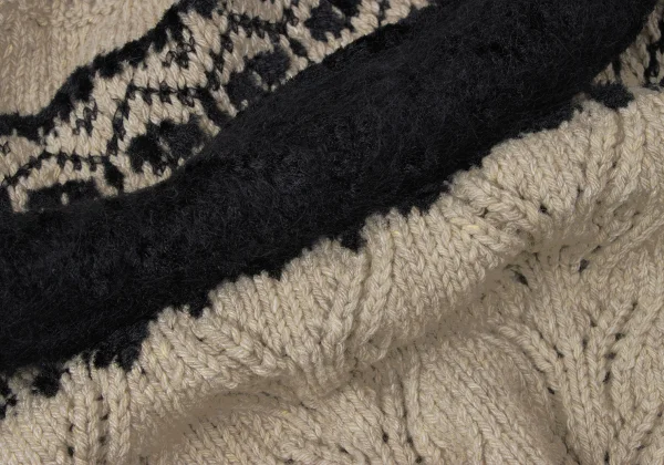 tricot COMME des GARCONS Wool Blend Nordic Knit Sweater K-165151_014