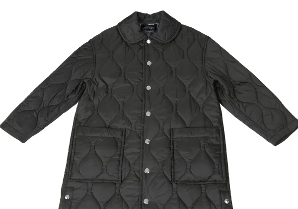 tricot COMME des GARCONS Check Lining Quilted Nylon Snap Coat K-165152_004
