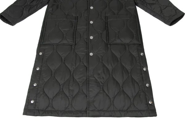 tricot COMME des GARCONS Check Lining Quilted Nylon Snap Coat K-165152_009