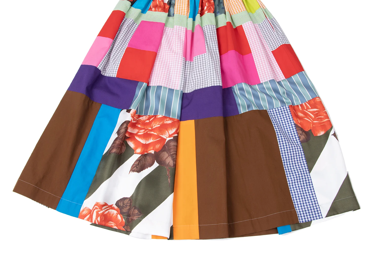 tricot COMME des GARCONS フレアスカート トリココムデギャルソンtricot COMME des GARCONS パッチワークフレア