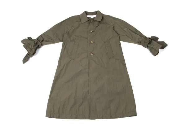 tao Sleeve Ribbon Nylon Spring Coat K-165160_002