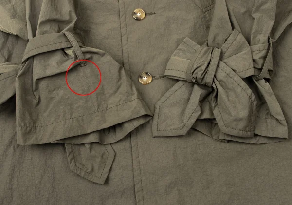 tao Sleeve Ribbon Nylon Spring Coat K-165160_008