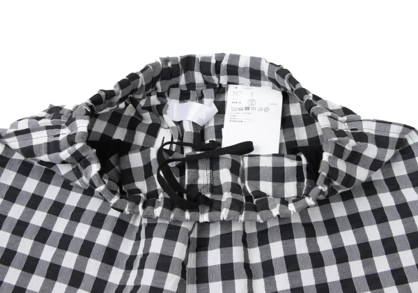 tao Rayon Blend Checked Wide Pants K-165164_004