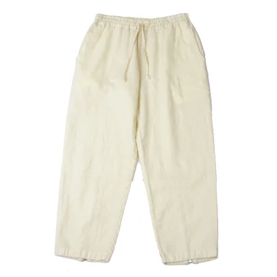 tao Wool Fulling Zippered Hem Pants