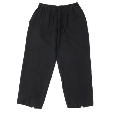 tao Wool Fulling Zippered Hem Pants