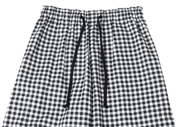tao Cotton Checked Wide Pants K-165167_002