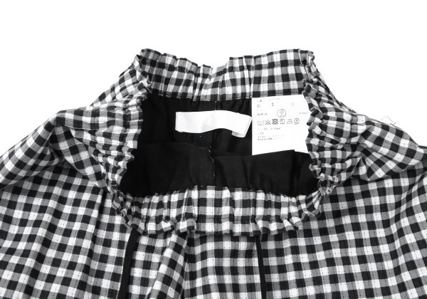 tao Cotton Checked Wide Pants K-165167_005