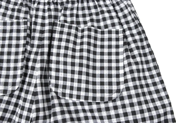 tao Cotton Checked Wide Pants K-165167_009