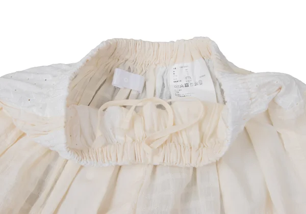 tao Cotton Blend Lace Patchwork Skirt K-165168_006