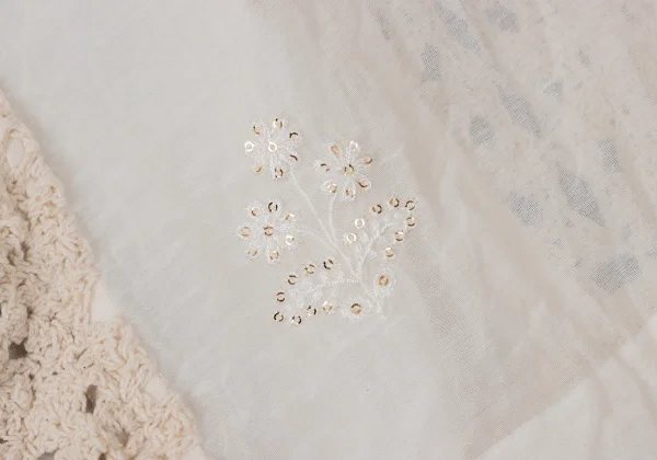 tao Cotton Blend Lace Patchwork Skirt K-165168_009