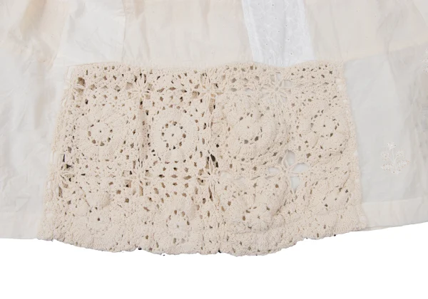 tao Cotton Blend Lace Patchwork Skirt K-165168_010