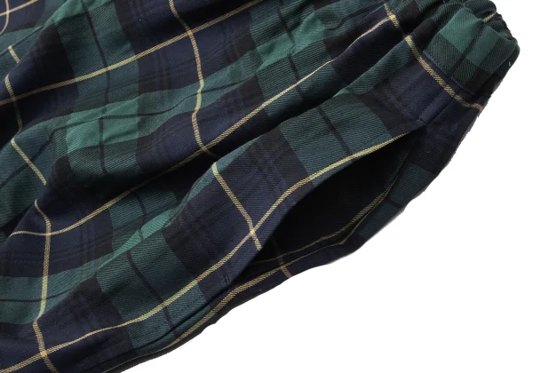 tao Poly Blend Checked Wide Pants K-165169_003