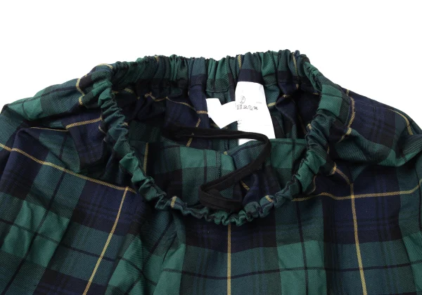 tao Poly Blend Checked Wide Pants K-165169_004