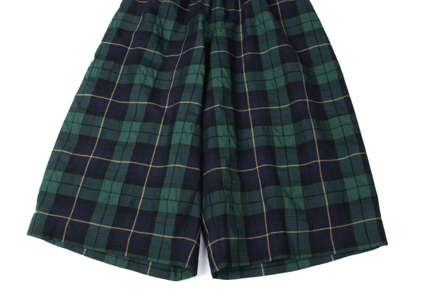 tao Poly Blend Checked Wide Pants K-165169_005