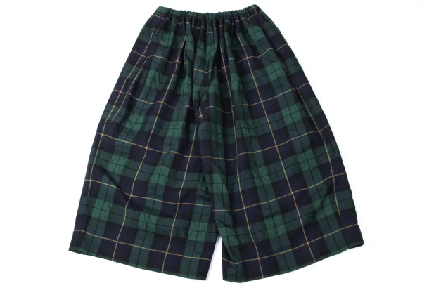 tao Poly Blend Checked Wide Pants K-165169_007