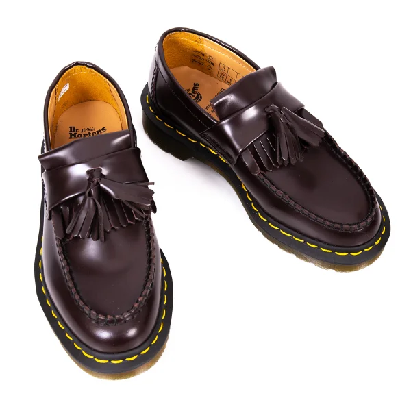 コムコム コムデギャルソンコムデギャルソン×ドクターマーチンCOMME des GARCONS × Dr.Martens ADRIAN レザータッセルローファー 茶UK4(23cm)