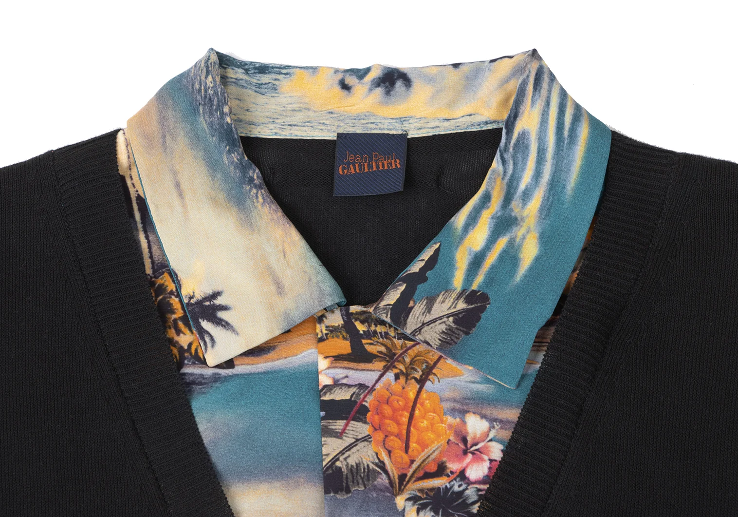 ジャンポールゴルチエJean Paul GAULTIER アロハシャツレイヤード