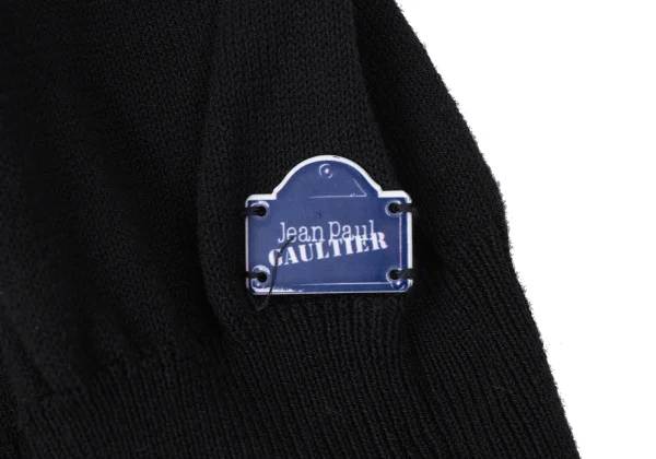 Jean Paul GAULTIER Aloha Shirt Layered Design Docking Knit K-165175_009