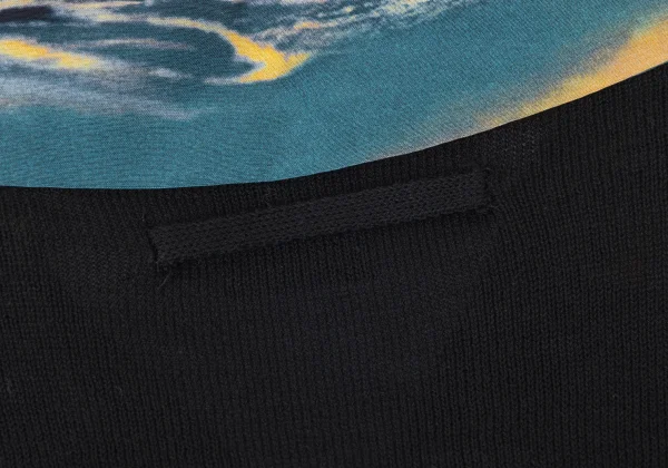 Jean Paul GAULTIER Aloha Shirt Layered Design Docking Knit K-165175_013