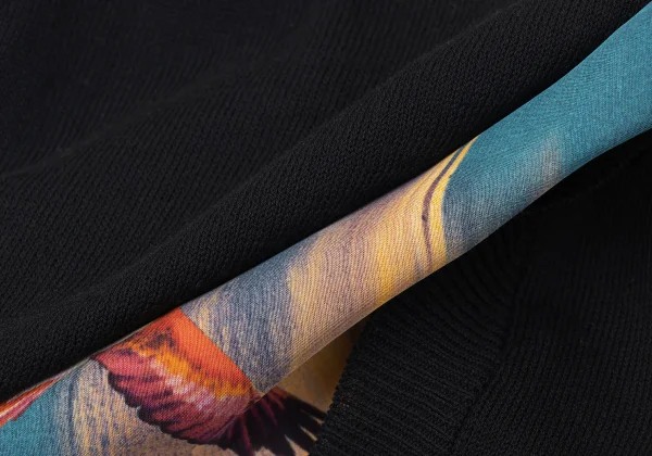 Jean Paul GAULTIER Aloha Shirt Layered Design Docking Knit K-165175_014