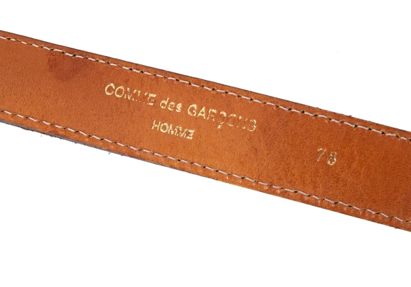 COMME des GARCONS HOMME Nubuck Leather Belt K-165190_010
