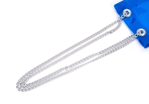 COMME des GARCONS PARFUM Logo Printed Chain Mini PVC Bag K-165192_007