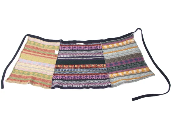 BEAMS BOY Wool Nordic Knit Wrap Skirt K-165194_010