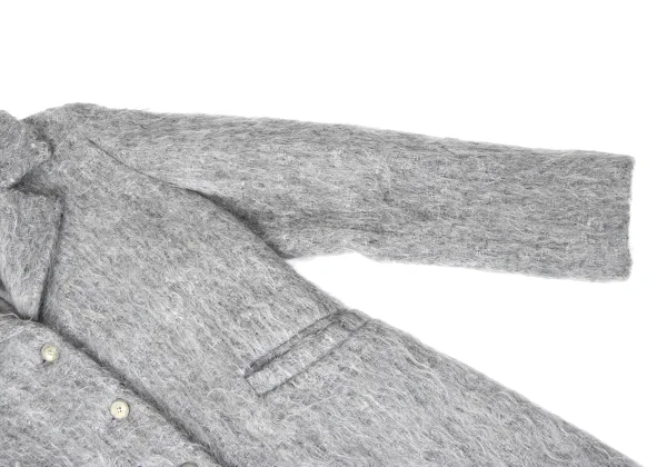 A.P.C. Wool Blend Shaggy Coat K-165198_006