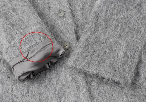 A.P.C. Wool Blend Shaggy Coat K-165198_007