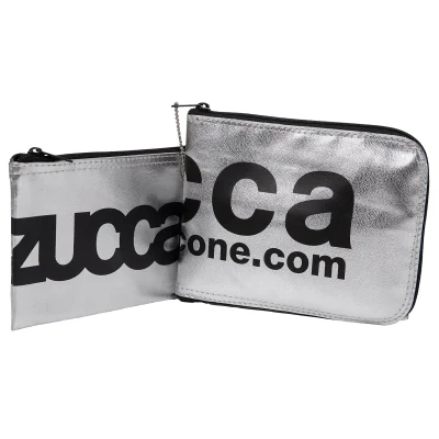 zucca Metallic Pass Case & Packable Eco Bag