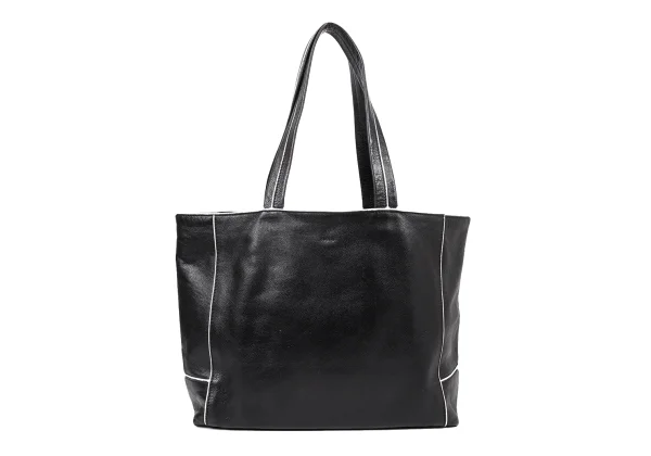 zucca Piping Leather Tote Bag K-165202_002