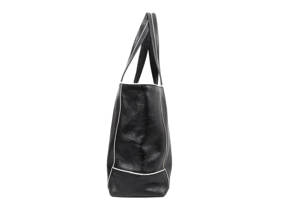 zucca Piping Leather Tote Bag K-165202_003