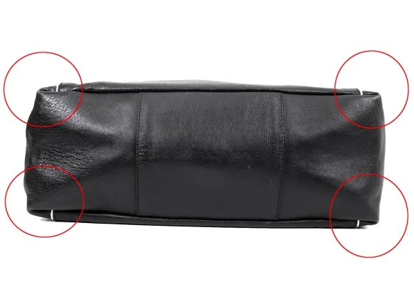 zucca Piping Leather Tote Bag K-165202_005