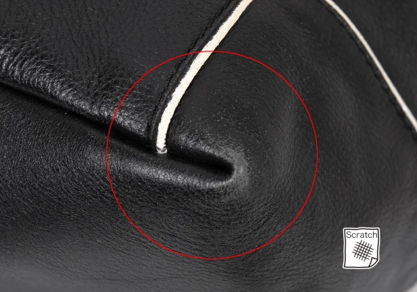 zucca Piping Leather Tote Bag K-165202_007