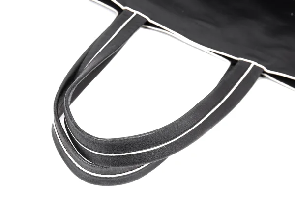 zucca Piping Leather Tote Bag K-165202_012