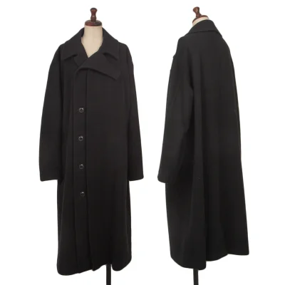 Y's Wool Left Facing Coat